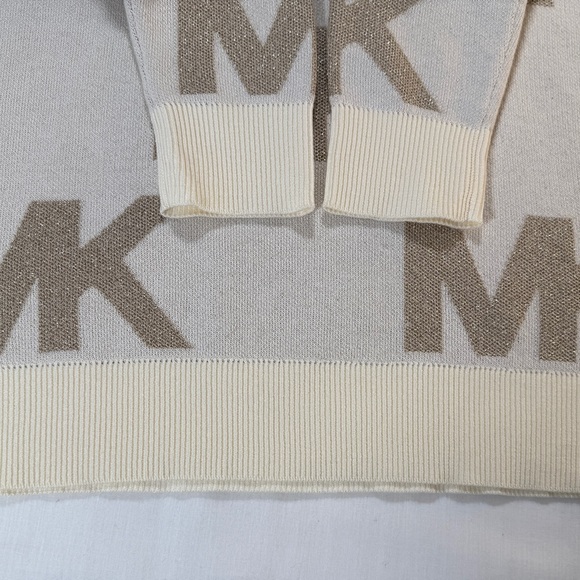 Michael Kors All-Over Logo Crewneck Sweater Size XS - Picture 10 of 14